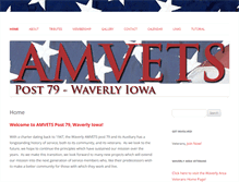 Tablet Screenshot of amvets79.us